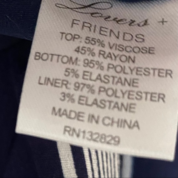 Lovers & Friends Striped Bodysuit - Picture 8 of 9